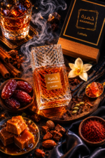 Khamrah Lattafa avec cannelle vanille dattes praliné et épices orientales