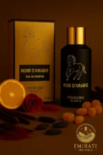 Noir d’Arabie Pendora Scents – Parfum oriental homme sophistiqué aux notes de safran, bergamote, oud, rose bulgare et musc blanc