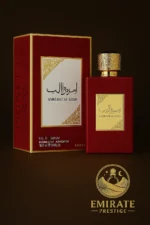 Coffret parfum Ameerat Al Arab pour femme – flacon rouge et boîte assortie signés Asdaaf