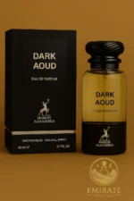 Dark Aoud – Maison Alhambra parfum oriental boisé intense 80ml avec boîte, inspiré de Oud Wood, mixte homme et femme