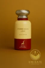 Flacon du parfum Forbidden Love Maison Alhambra – design élégant et luxueux inspiré de Lost Cherry