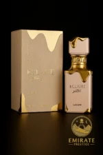 Parfum Éclaire Lattafa – Boite et flacon, parfum sucré élégant