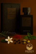 Ameer Al Arab Asdaaf – parfum oriental homme 100 ml, boisé épicé, flacon et boîte