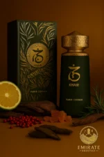 Image du parfum Khair Paris Corner 2025 de Paris Corner – Eau de Parfum orientale mixte avec notes de bergamote, oud, ambre et cuir.