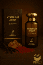 Mysterious Amber Maison Alhambra – Parfum Oriental Ambré aux notes de safran, ambre et vanille – Emirate Prestige