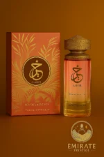 Peach Delulu Paris Corner parfum fruité oriental avec flacon et coffret – Emirate Prestige